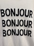 Karl Lagerfeld · Bonjour Bonjour Bonjour · Large · WhiteBlk