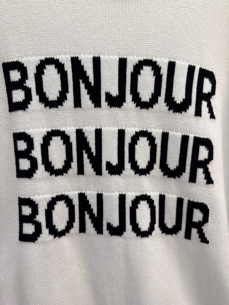 Karl Lagerfeld · Bonjour Bonjour Bonjour · Large · WhiteBlk
