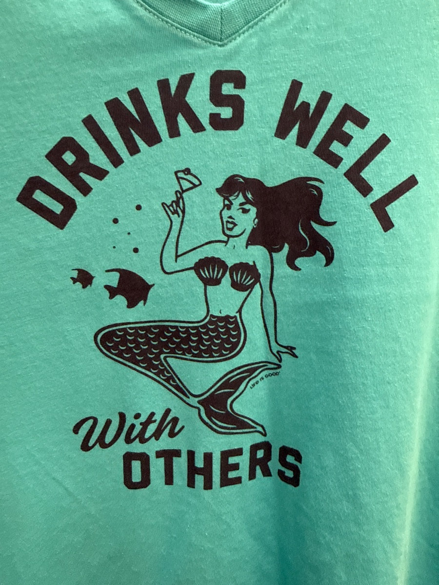 Life is Good · Drinks well with others · Large · Turquoise