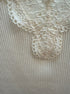 Madewell · Sleeveless Top w/ Lace Detail · Large · Cream