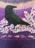 Artisan Made · PuroFloral 100% Wool Raven felted wool bag by Sheila Saxon · Crossbody · Purple, Pink, Black
