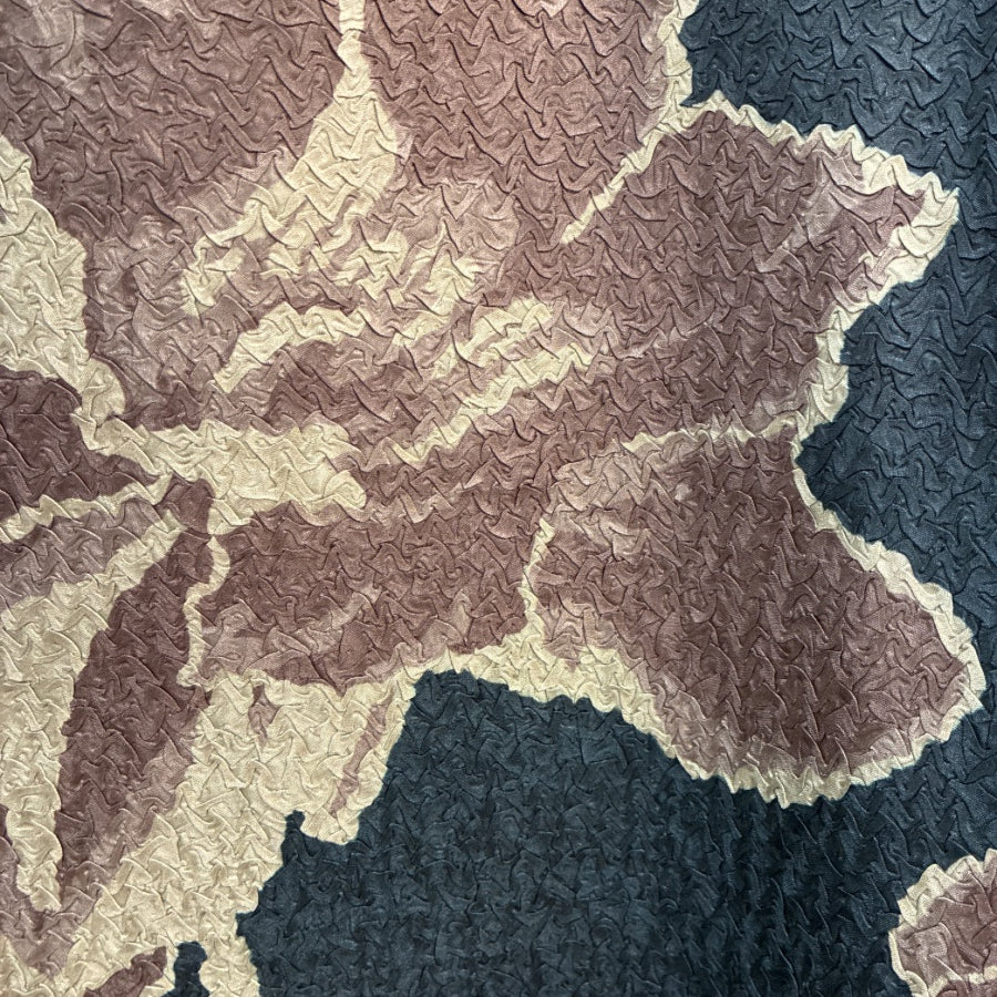 Chico's · Open Drape Cardigan · Medium · Dark Teal Floral