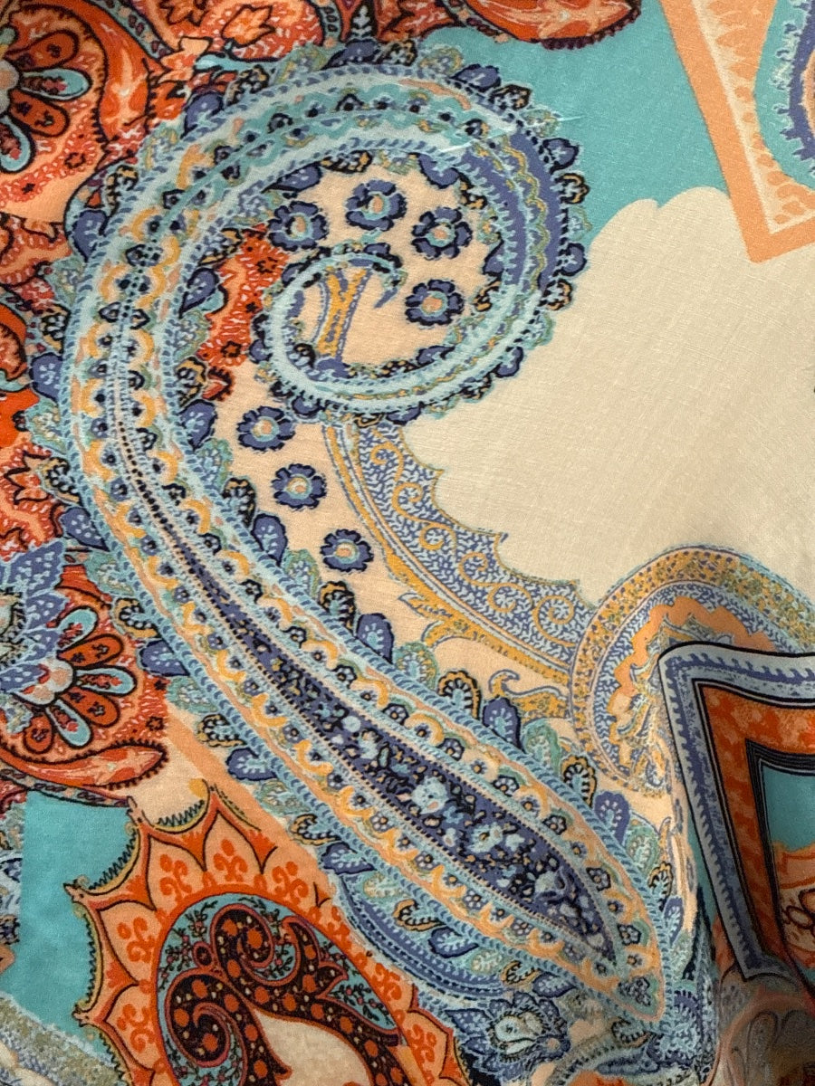 Karen Kane · Blouse · Large · OrangeBlue