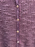Cut Loose · Button Up Cardigan · Large · Aubergine