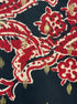 Maurices · LongSleeve Top Gold Detail · XLarge · Black Burgundy Paisley