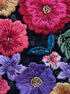 Boston Proper · Black Floral Embroidered Formal Dress · 10 · Black Floral