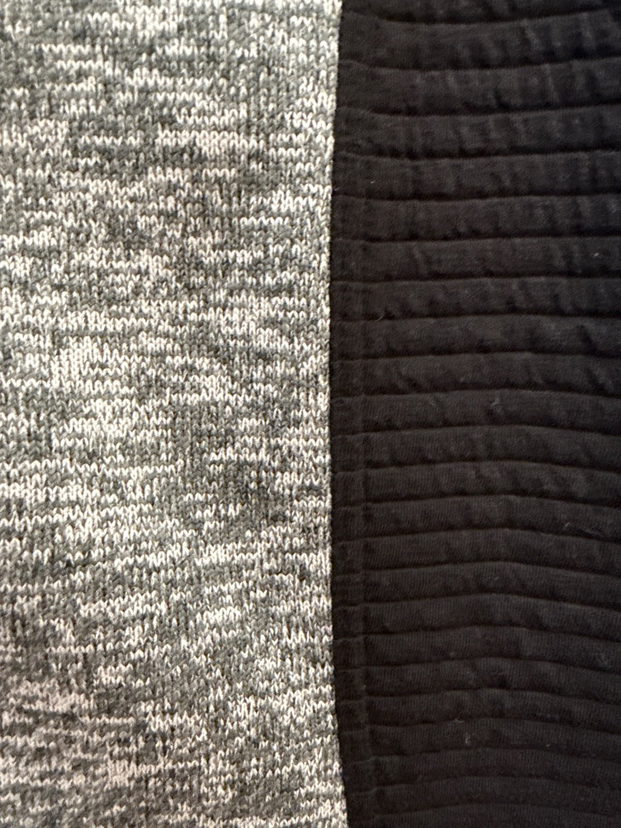 Tek Gear · Zip Up Vest · Large · GrayBlack