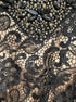 Dressbarn · Bejeweled · 14 · BlackNude