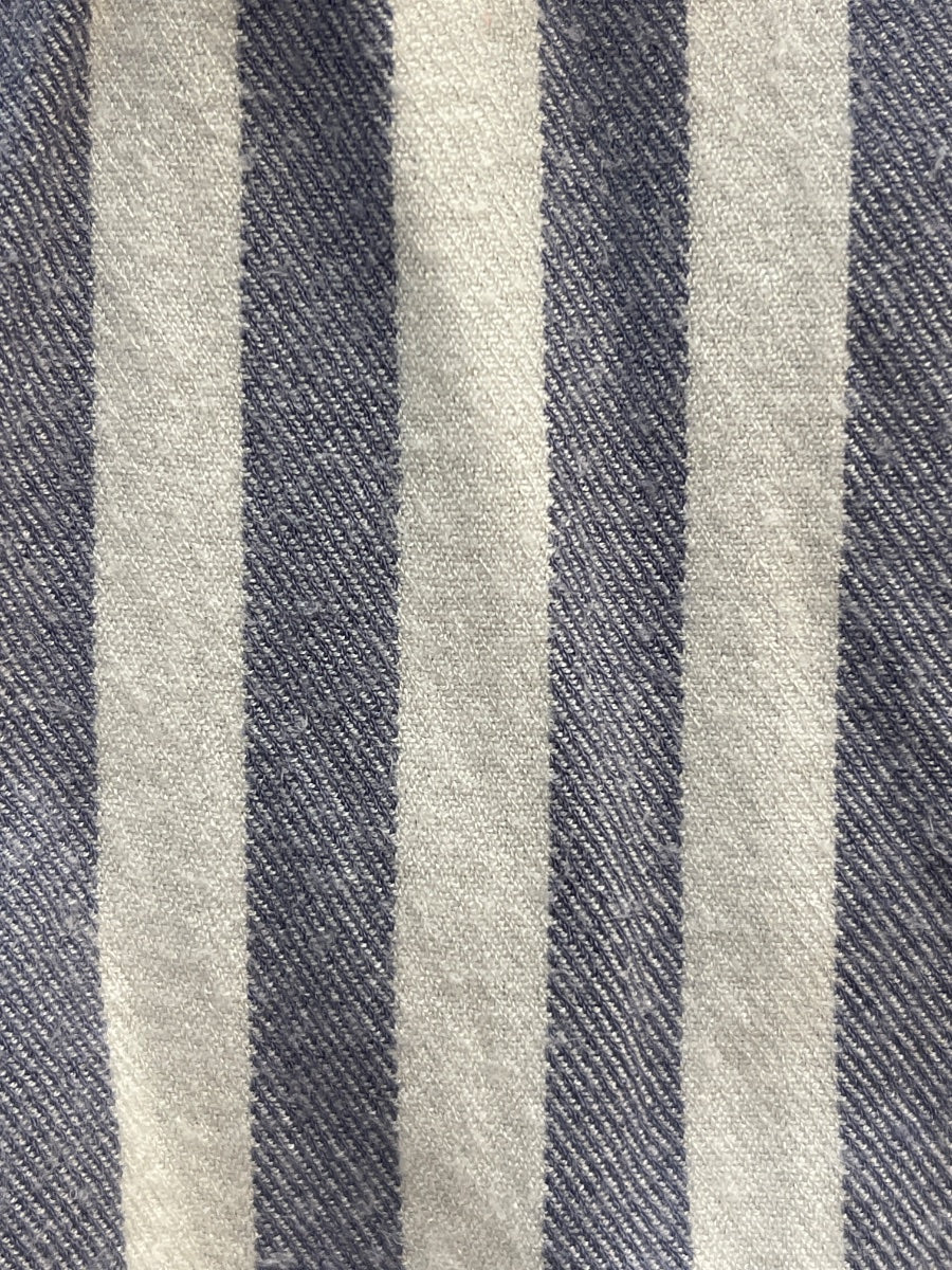 Madewell · Cap Sleeve Top · Large · BlueWhite Striped