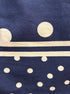 Talbots · Polka-Dots and Stripes · Small · NavyWhite