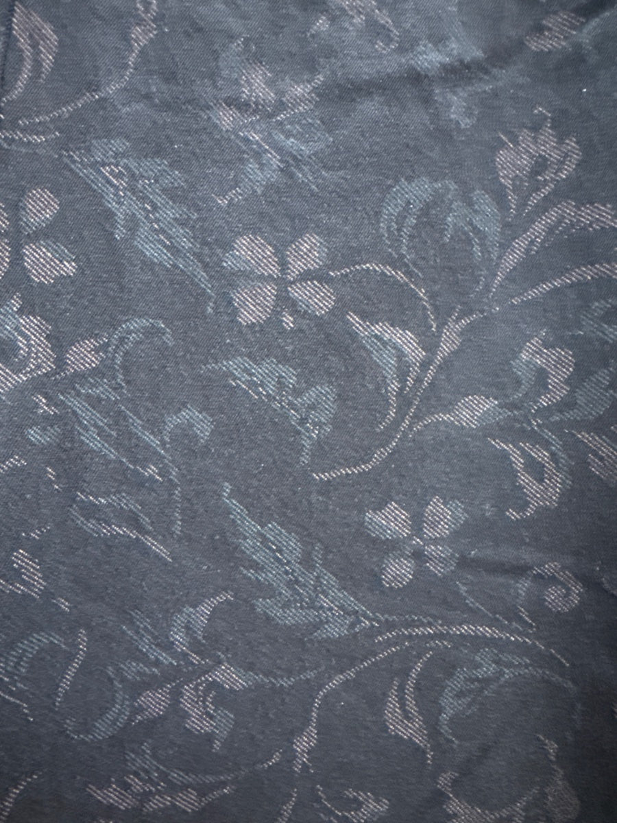 SoftSurroundings · Comfort Waist Pants · Medium · Black Floral