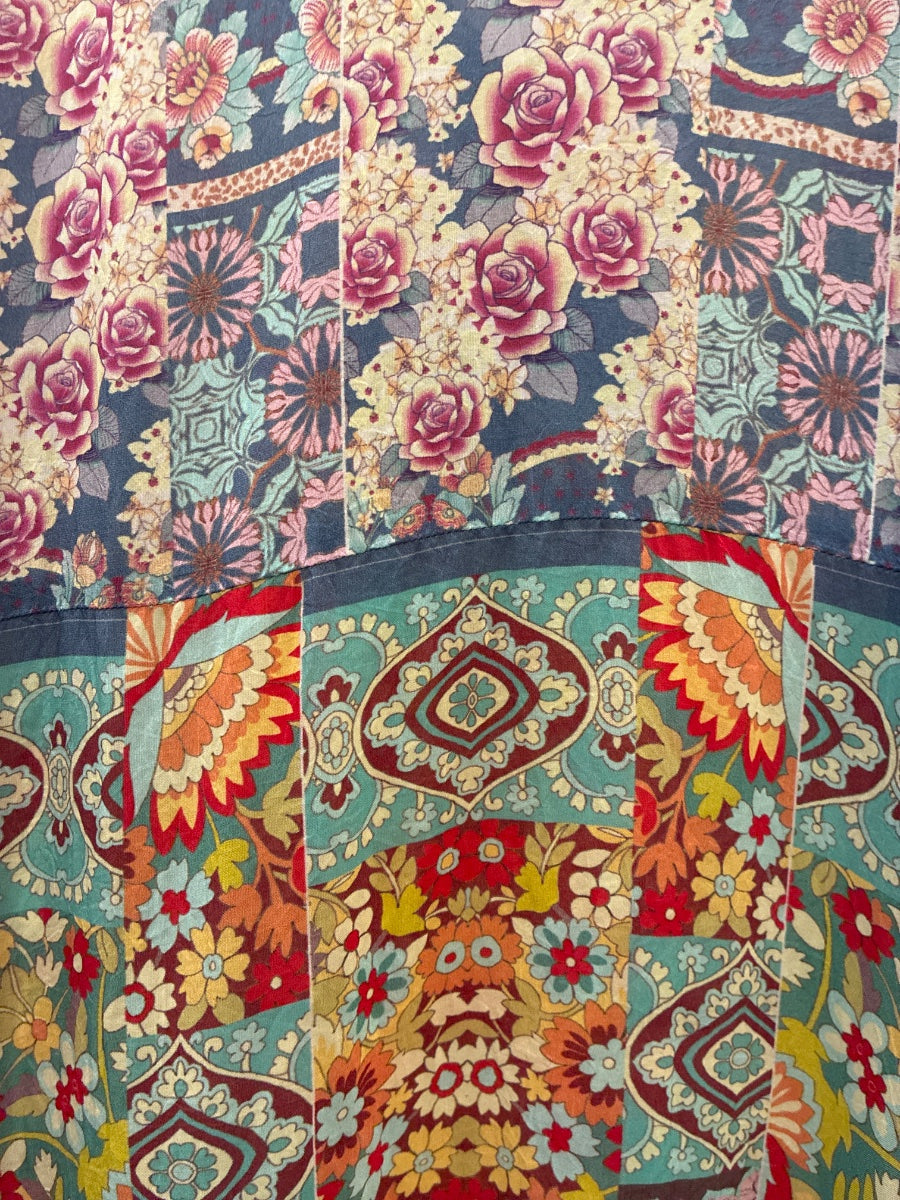 JohnnyWas · Blouse · XLarge · Blue Floral