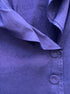 Jerry.T · 3/4 Sleeve Jacket Ruchted Collar · Medium · Purple