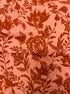 LizClaiborne · 2 Pc Sleep Set, Lace trim, short sleeve pants set · Medium · Coral Orange