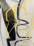 Alfrani · SL Tunic Top · Small · White, Black, Yellow