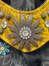 P & G Collection · Embellished Flip Flops · 10 · Yellow/Black