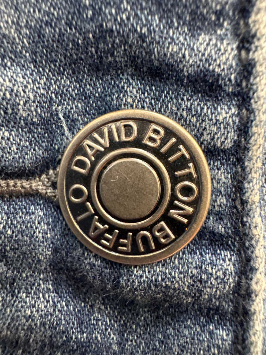 DAVID BITTON Buffalo · Jean Jacket · XLarge · Blue