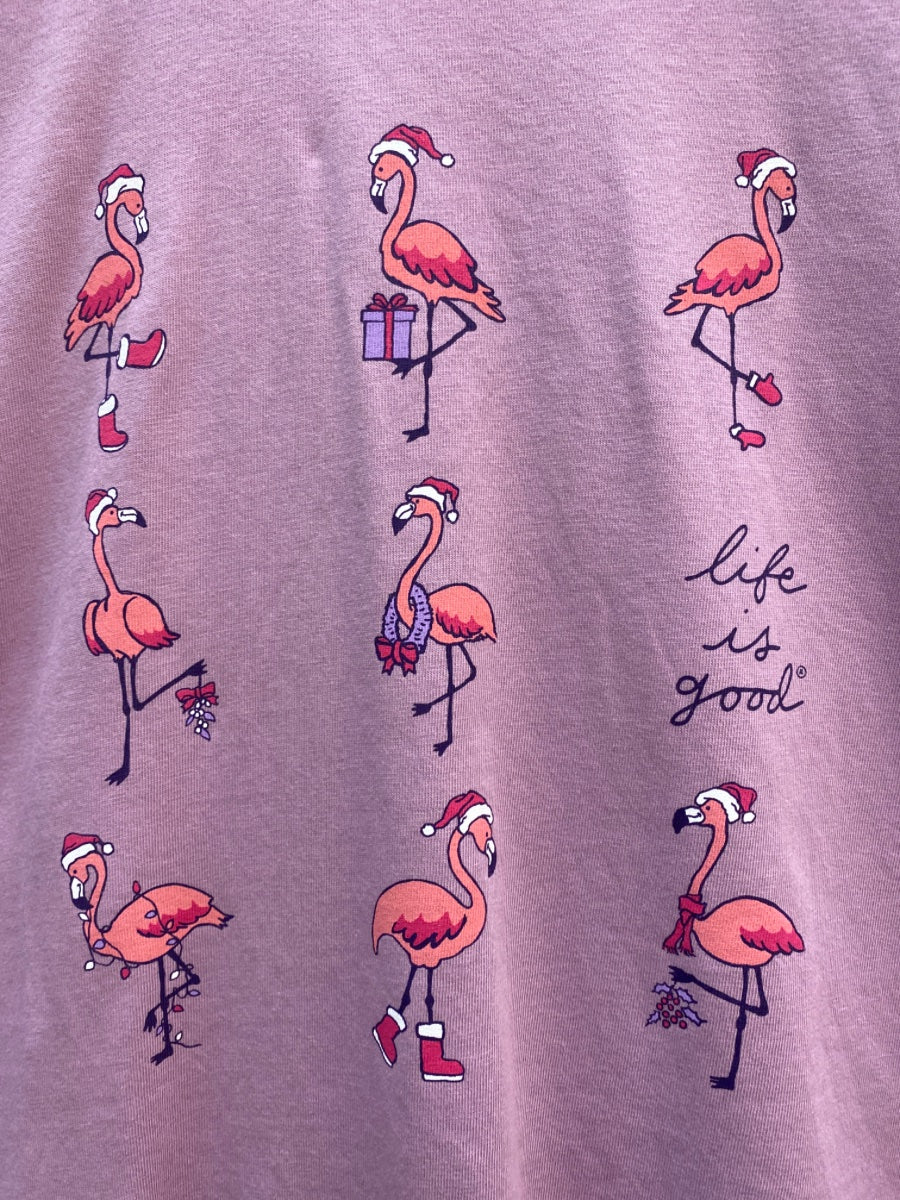 Life is Good · Holiday Top · XLarge · Mauve