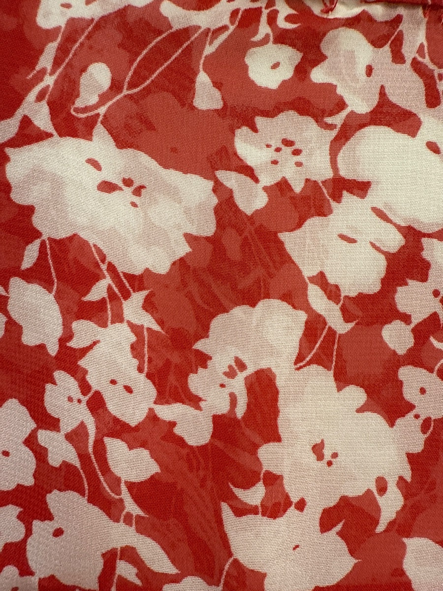 Gibson · Tops · Medium · RedWhite Floral Print