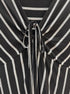 Suzanne Betro · Sleeveless Dress · XLarge · BlackWhite Striped