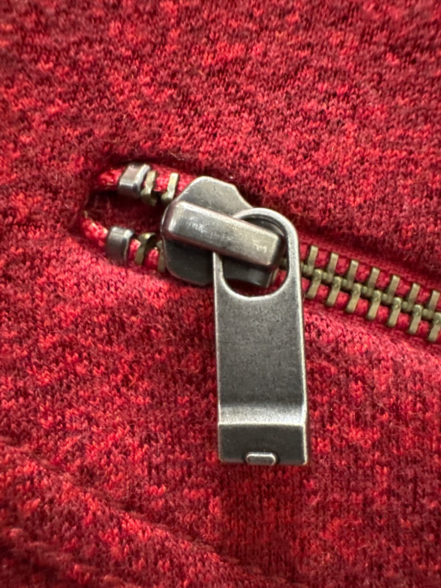 Nic+Zoe · Zip Up Jacket · Large P · Red