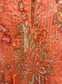 George · LongSleeve Shirt · 1X · Orange Floral Paisley