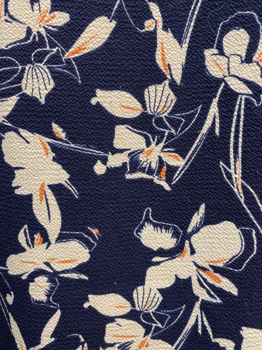 Caslon · Longsleeve Dress · 3X · NavyWhite Floral