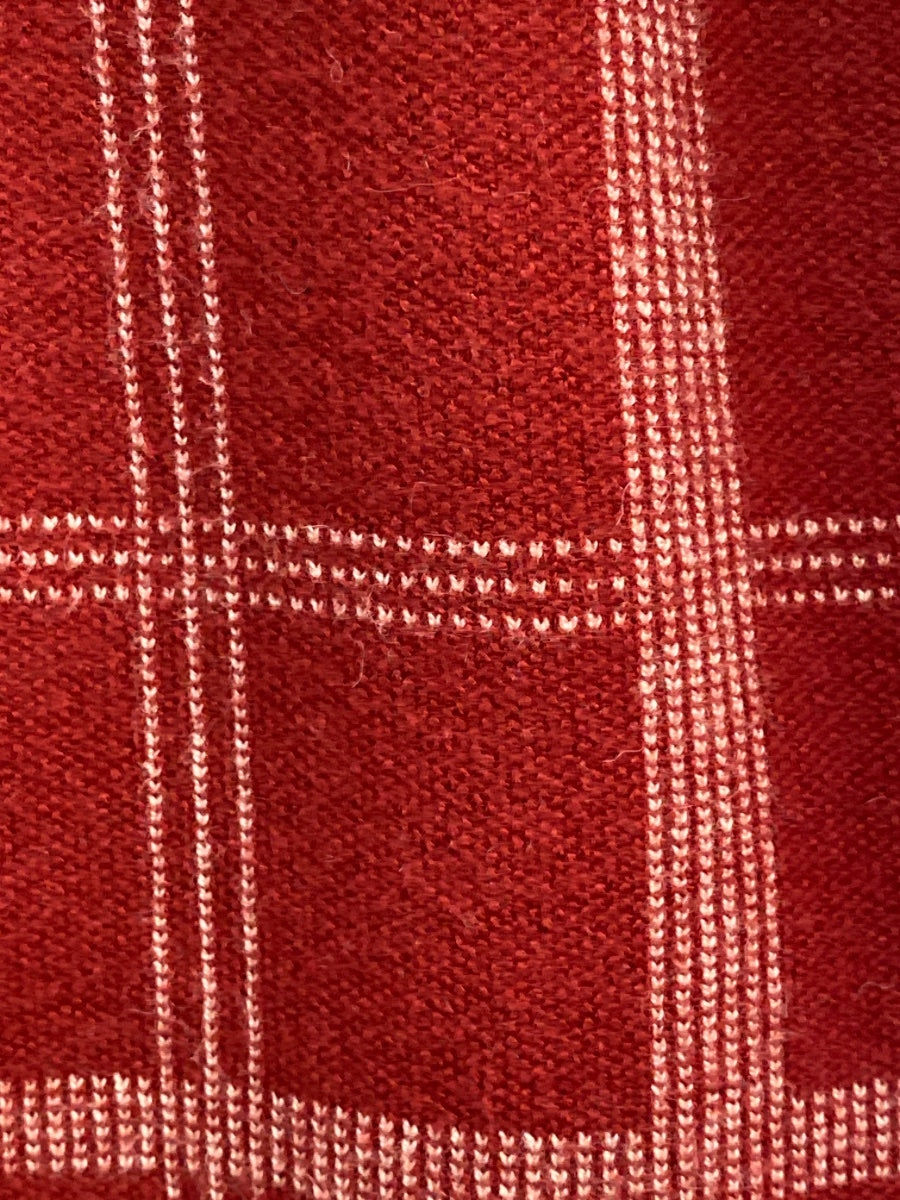 Anthropologie · Moth Window Pane Design · XLarge · BarnRed
