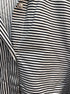 Planet by Lauren G · Striped w/ pockets · Medium · Black and White