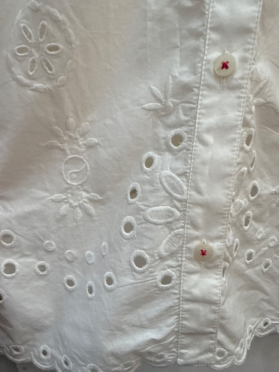 Scotch+Soda · Blouse · Large · White Eyelet
