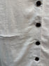 Banana Republic · Tie Back Dress w/ Buttons · XLarge · White
