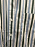 Madewell · Shirt · Large · White, Blue, Green Stripe