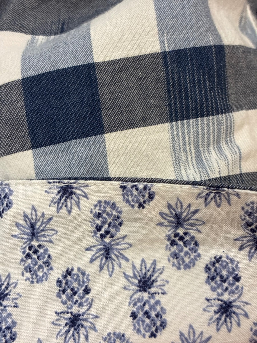 Tommy Bahama · LongSleeve Shirt · Medium · Navy/White