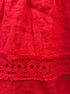 RoseMarine · Sleeveless Dress · Small · Red