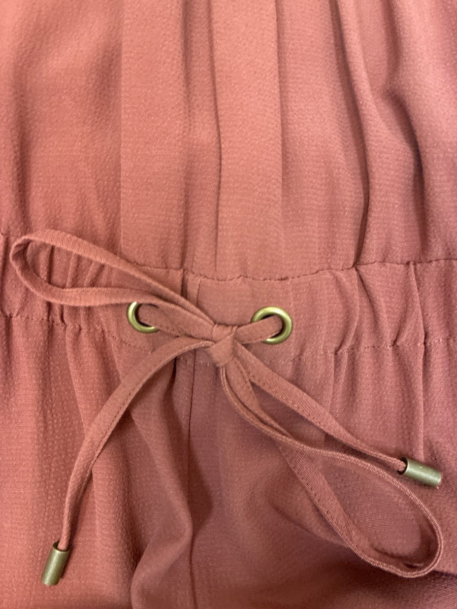 Eileen Fisher · Tencel Blend Jumpsuit · Medium · Rust