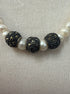 Pearl and Marcasite Necklace · Jewelry · 24 inches · White