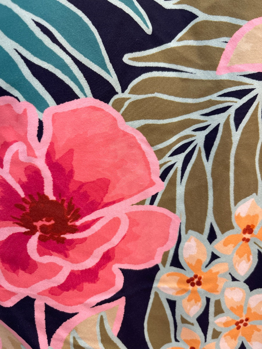 Hurley · Floral Print · Medium · PinkGrn