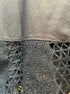 HD in Paris · Poplin Cotton with Crochet Lace Blouse · Large · Navy
