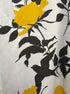 CAbi · Birdwatcher Blouse Flutter Sleeve Top · Medium · Yellow/Cream Floral