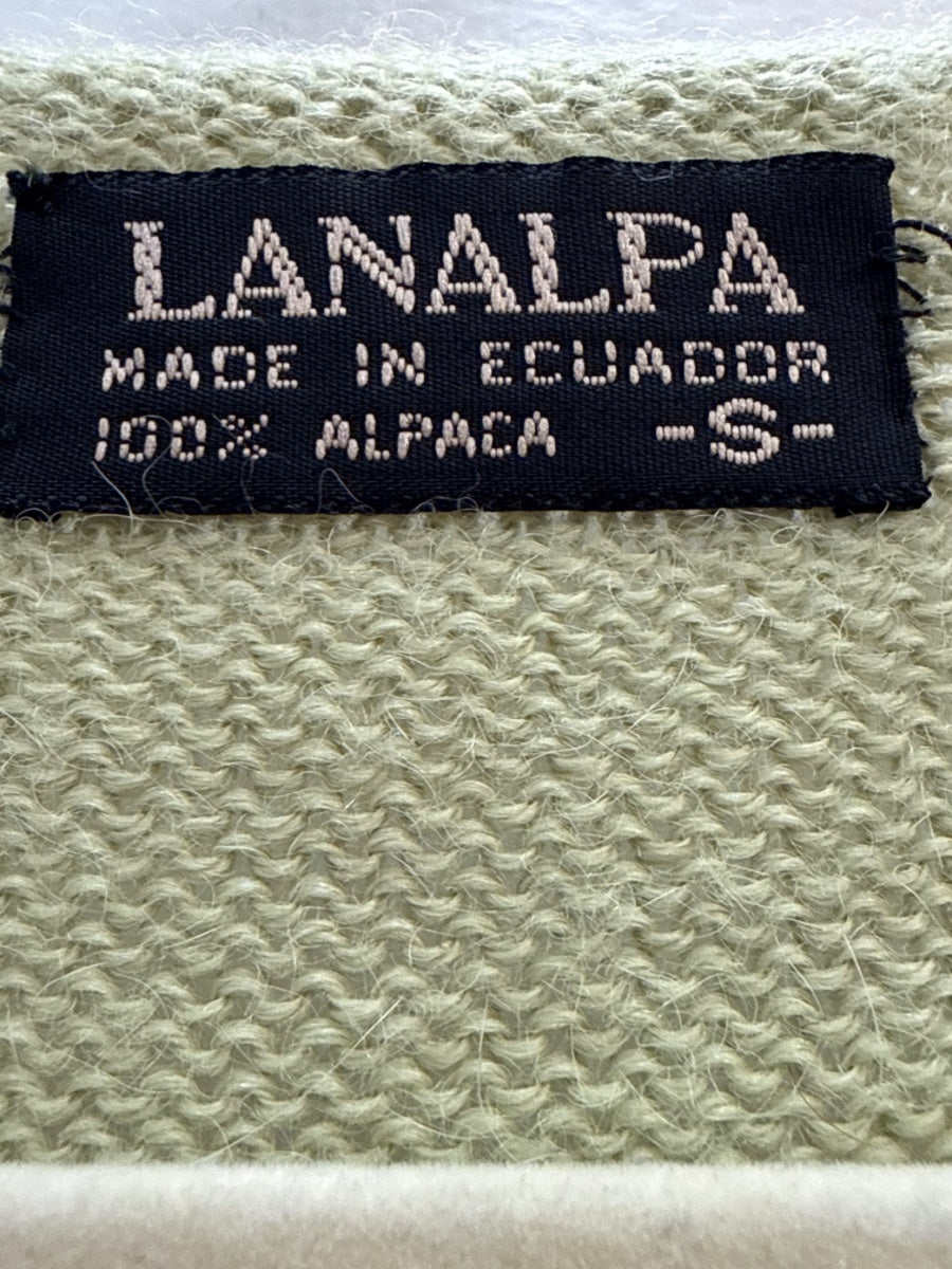 LANALPA · FashionSweater · Small · Citron