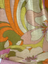 Kim&Cami · Boho Top Floral Design w/Tie Front · Large · YellowOrg+