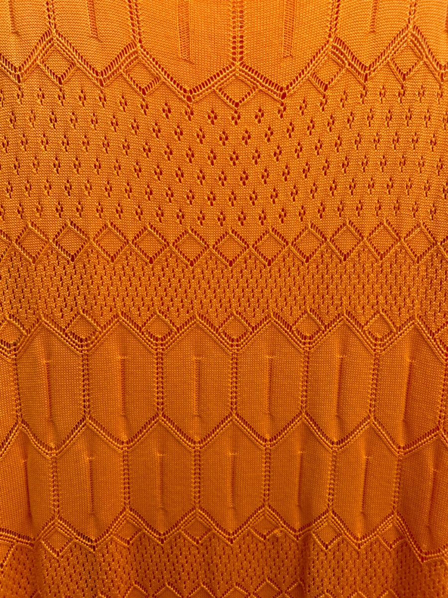 Ralph Lauren · Loose Knit Dress w/ Slip · XLarge · Orange