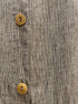 FLAX · Sleeveless Dress · Small · BrownWhite