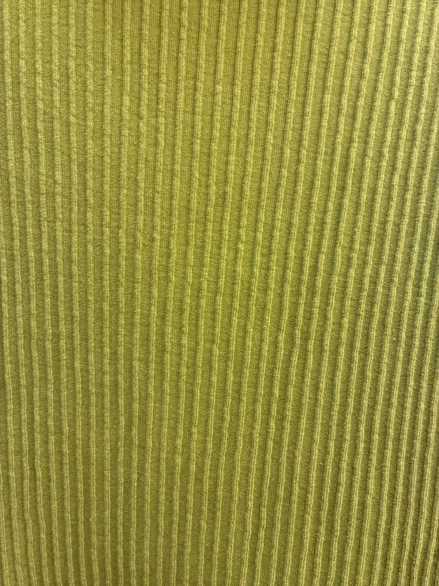 Fenini · Pistachio Ribbed Texture Cowl Neck Tunic Top · XLarge · Pistachio