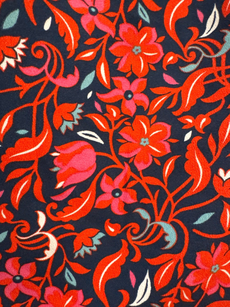 Ann Taylor · Tie Waist Shorts · 14 · NavyRed