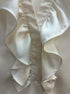 J Crew · Ruffle Detail Sleeveless Top · Medium · Cream