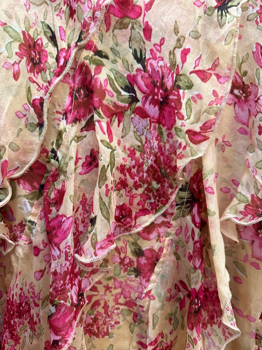 Sundance · Handkerchief Floral Print · 10 · PeachPink