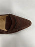Tod's · Penny Loafer Kitten Heel Pumps · 8.5 · Brown Suede