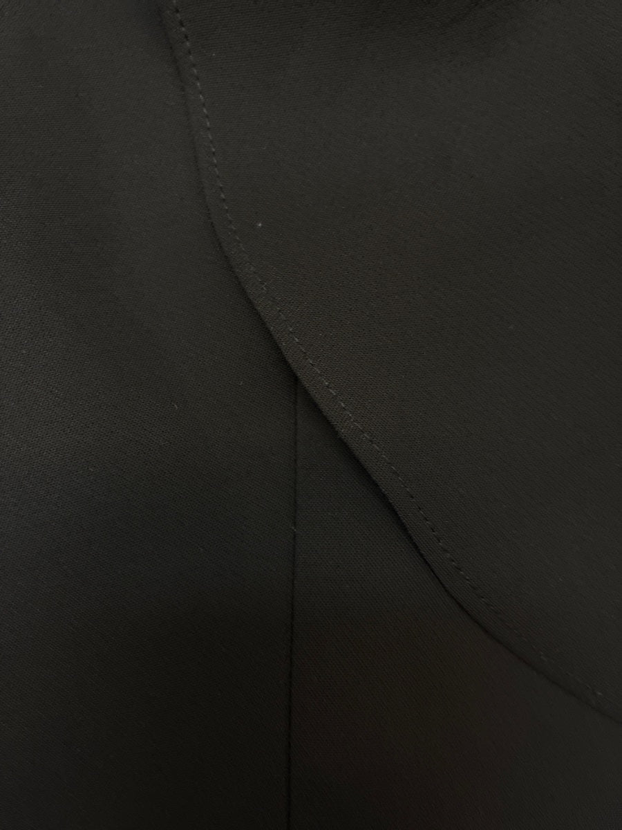 Talbots · One Side Ruffle · 14 · Black