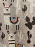 Shana · Llama + Cactus Design · 1X · GrayMulti